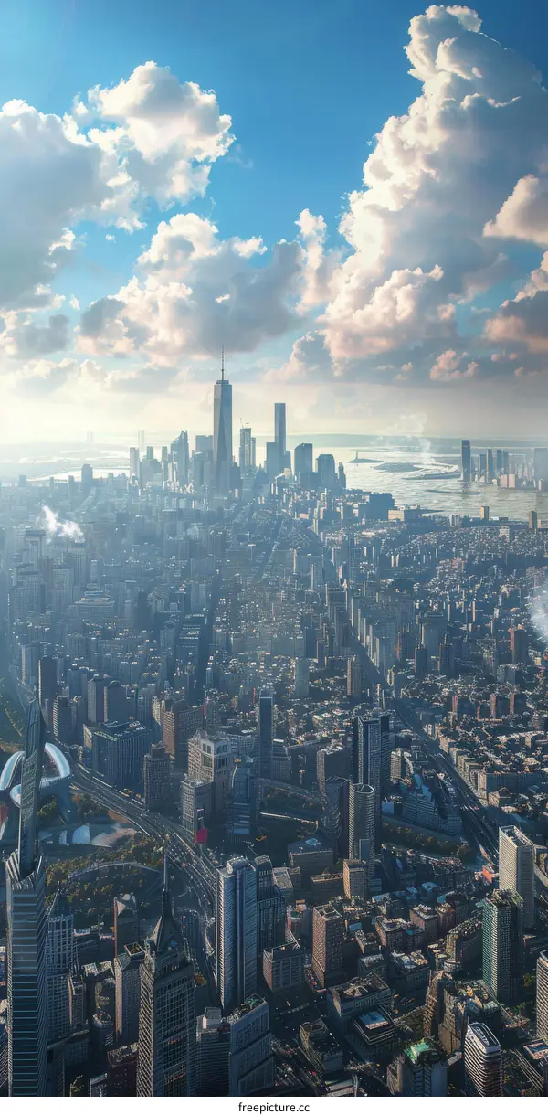 Manhattan Skyscrapers: Downtown NYC