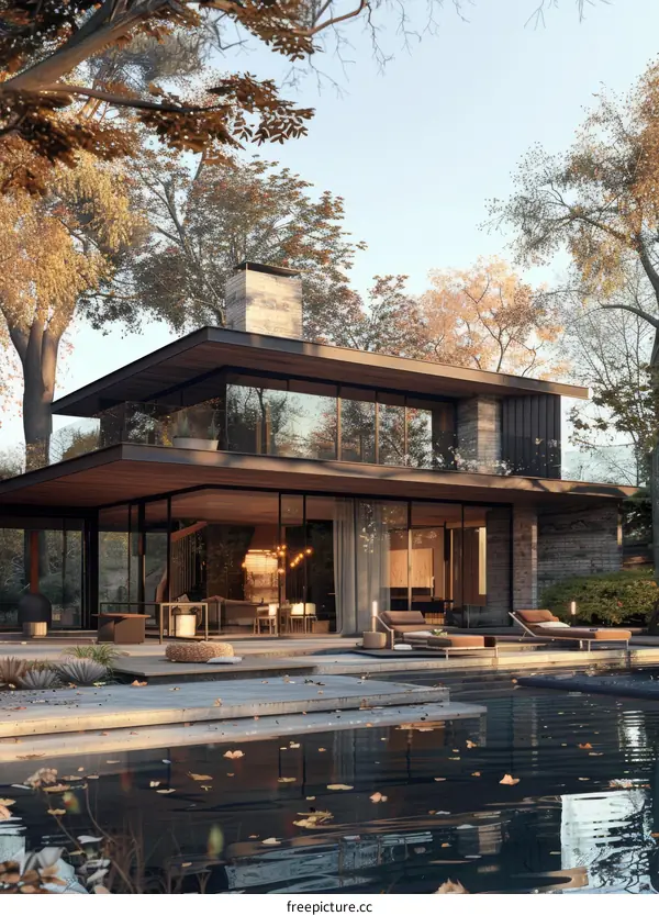 Modern Luxury Villa with Pool and Terrace