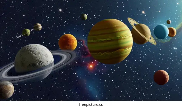 Planets in the Solar System