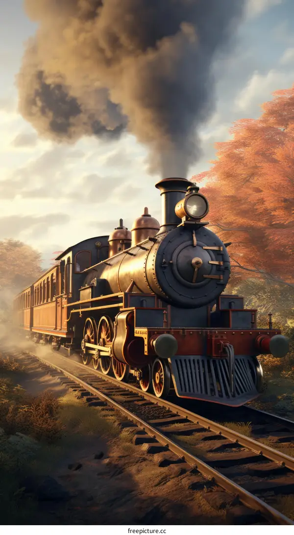 Autumn Forest Steam Train Ride