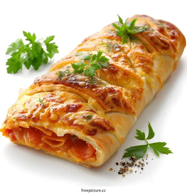sausage and cheese pastry
