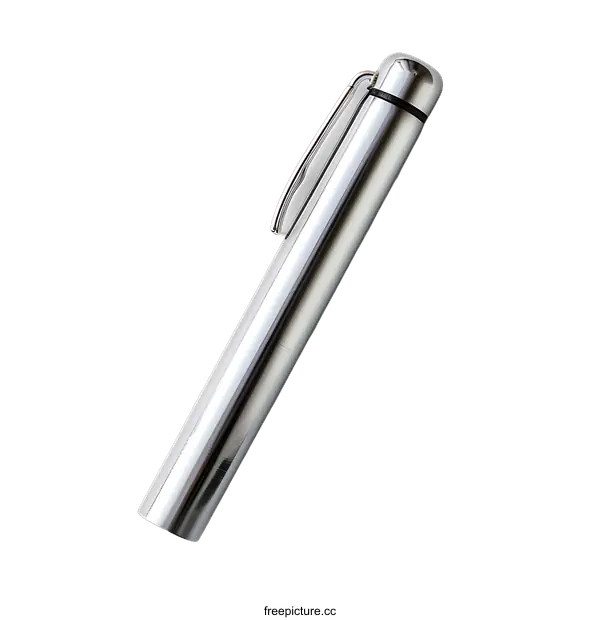 [Transparent Background PNG]Silver Pen on transparent background