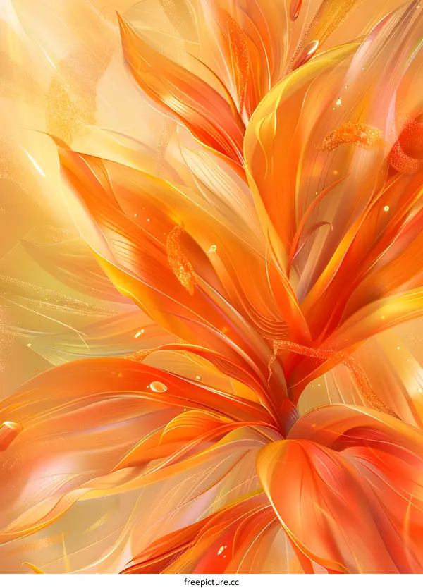 Orange flower