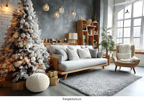 Cozy Christmas Living Room Decor