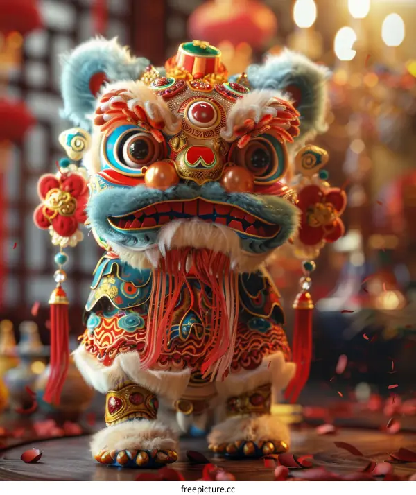 Lion Dance Performance: A Spectacle of Chinese New Year