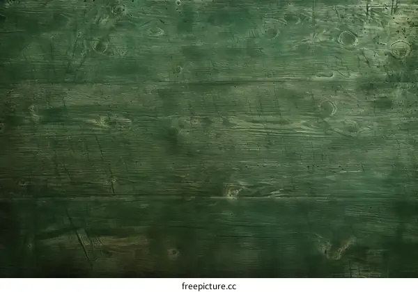 Green wood texture background