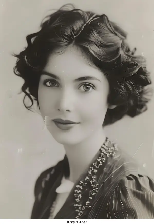 portrait of a young woman