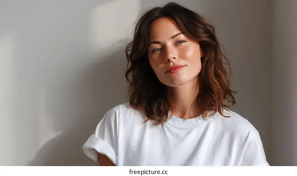 Elegant Woman Portrait in Natural Light