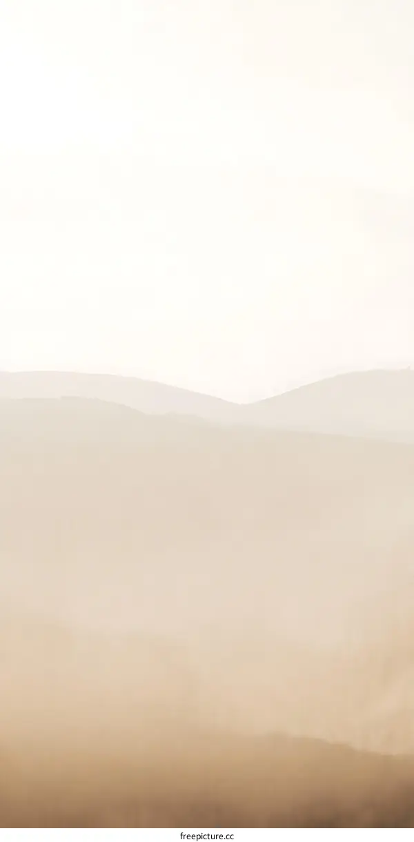 Abstract Watercolor Background With Brown Gradient