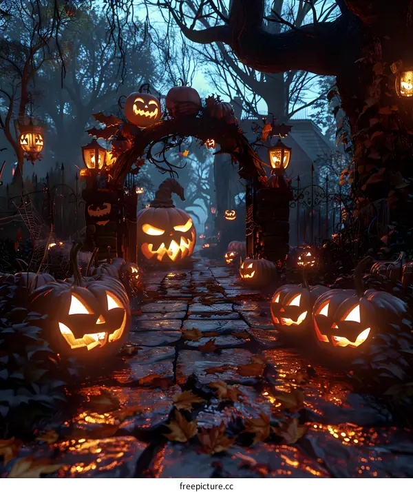 Halloween Jack-o-lantern