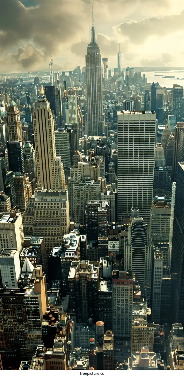 New York City Skyline Panorama