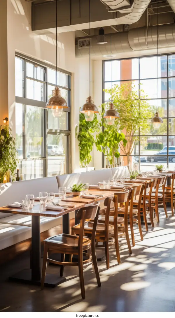 Modern Restaurant Interior