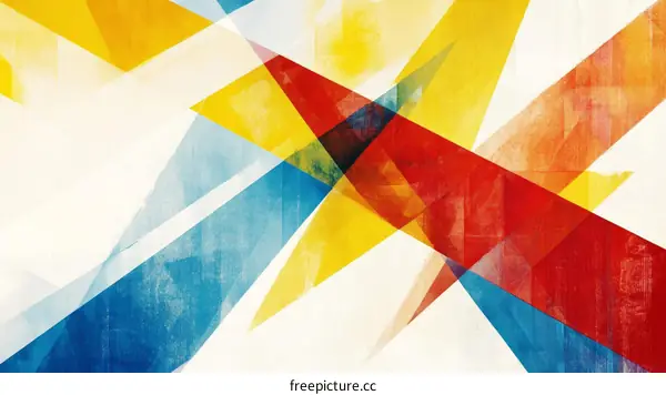 Abstract Colorful Geometric Shapes