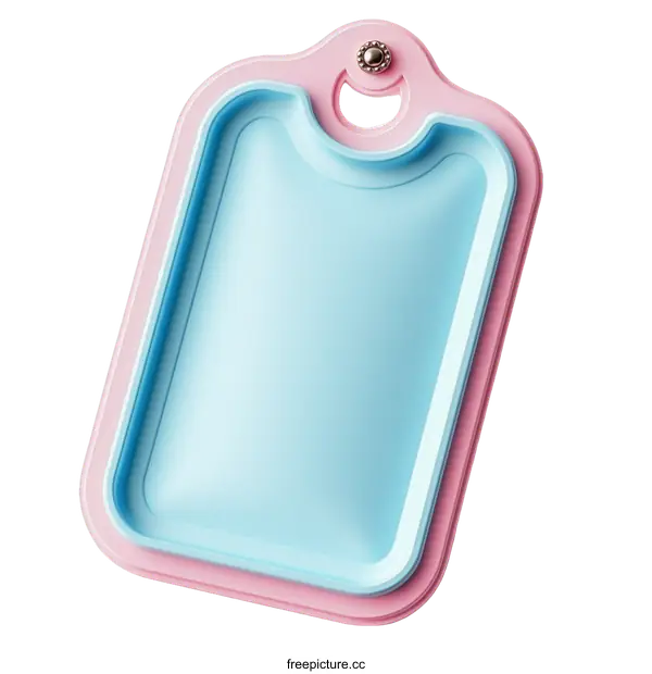 [Transparent Background PNG]Two-toned Rectangular Insulated Container Illustration