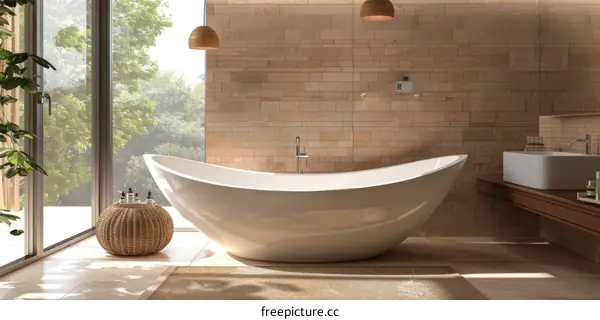 Modern Spa Bathroom Interior Design
