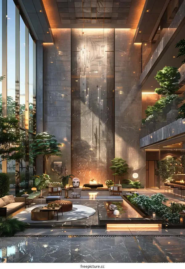 Modern Luxurious Lobby Interior Design