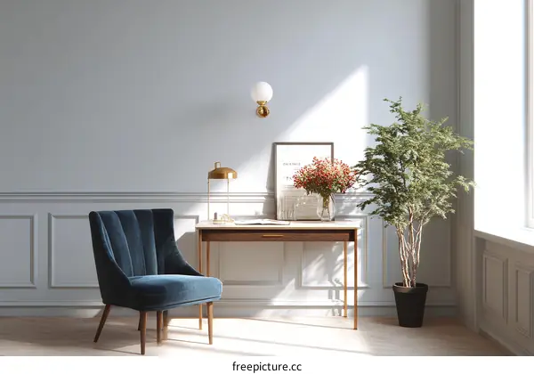 Elegant Home Office Interior Design