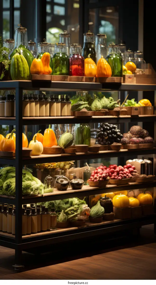 An Abundance of Fresh and Colorful Produce