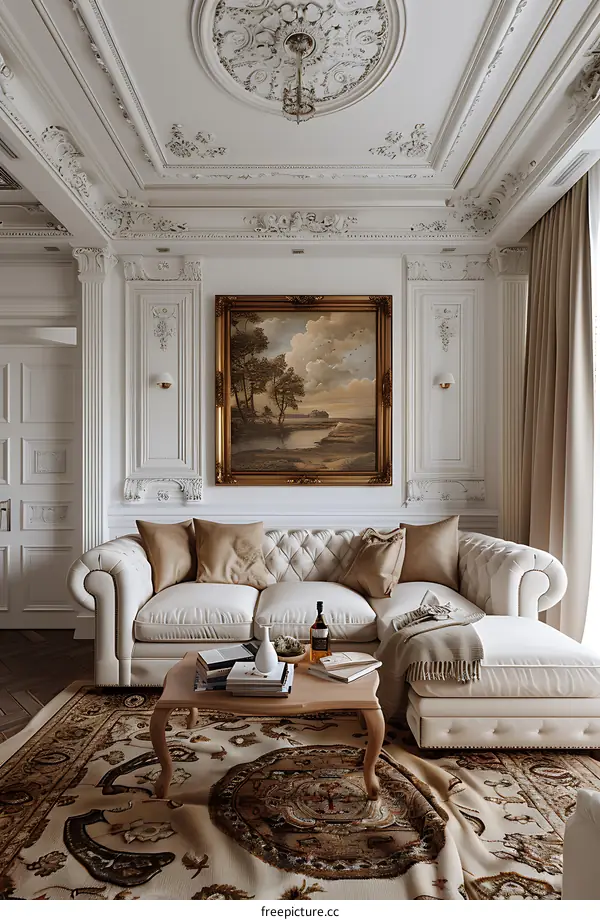 European style living room
