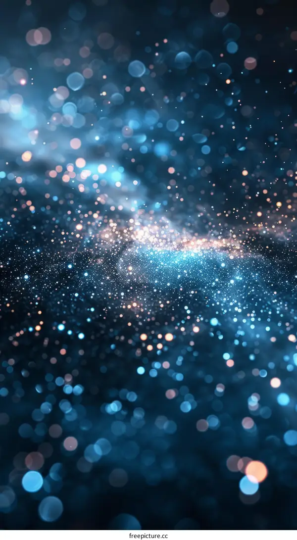 Blue and Purple Lights