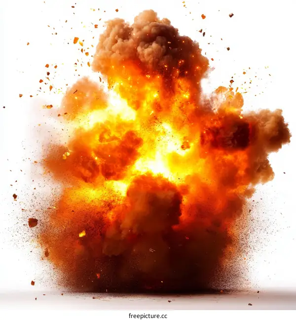 Explosive Blast Explosion Fire Effects