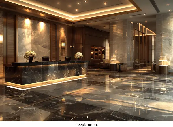 Luxury Hotel Lobby Interior Design