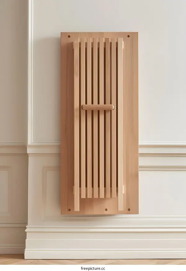 Wooden Folding Wall Mounted Bench