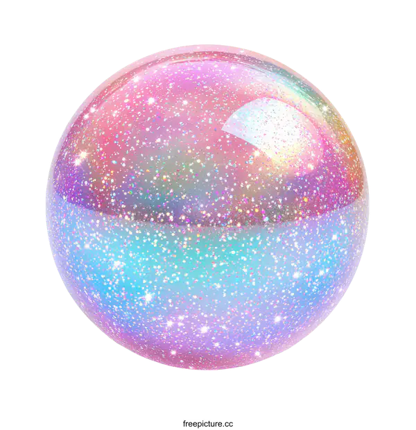 [Transparent Background PNG]Sparkling Dreamy Sphere