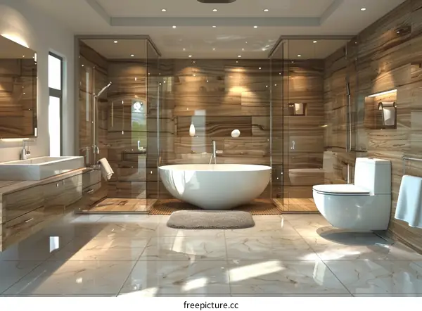 Modern Luxurious Bathroom Design
