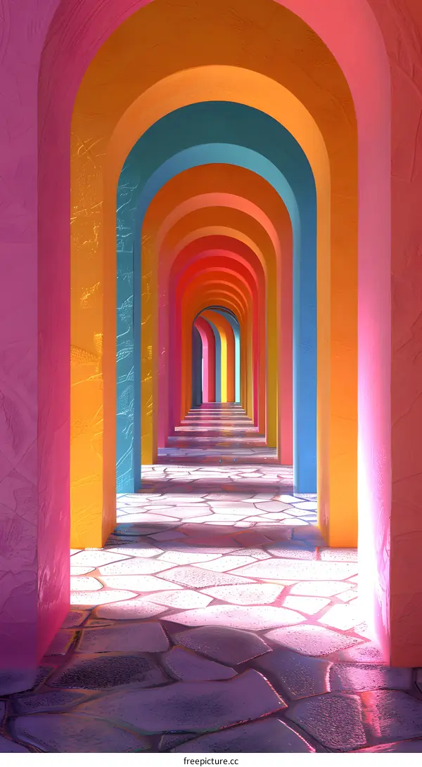 Rainbow Archway