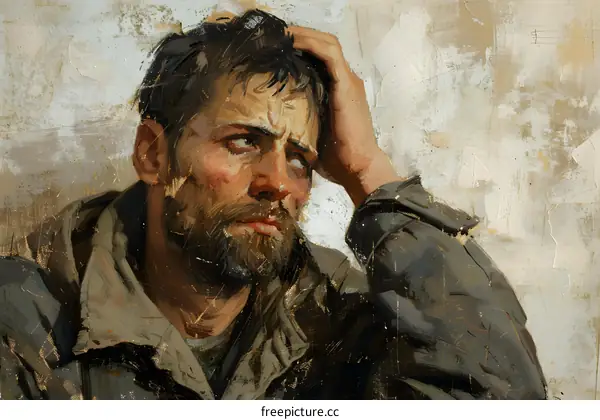 Portrait of a Bearded Man