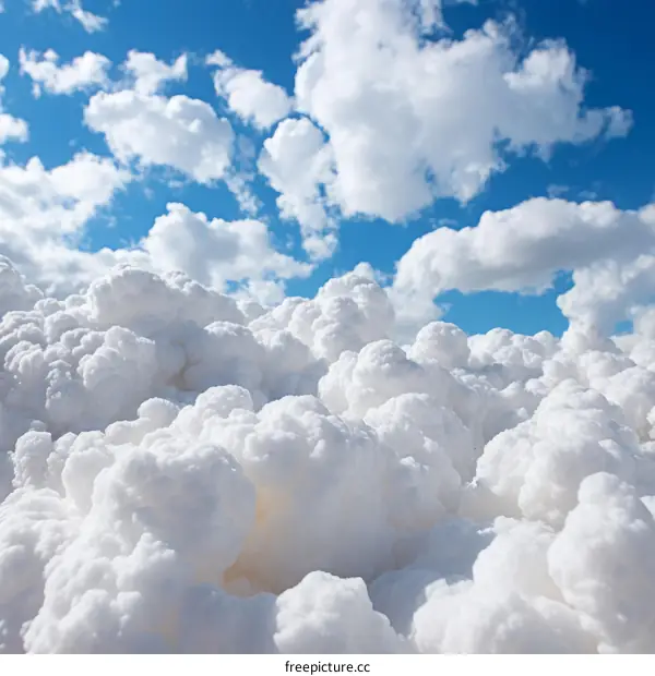 Salt Flat Cloudscape in Uyuni, Bolivia