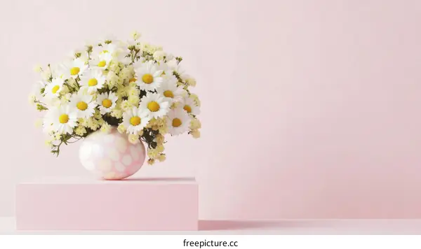 Beautiful Daisy Bouquet in a Vase