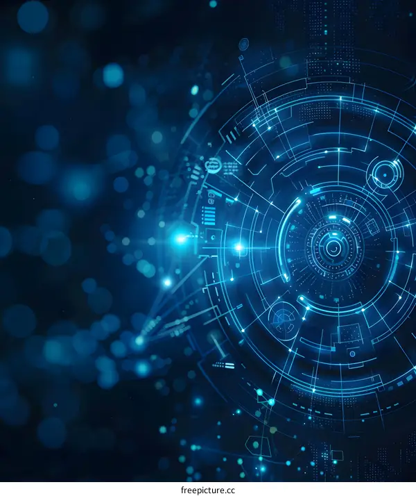 Digital Technology Abstract Background