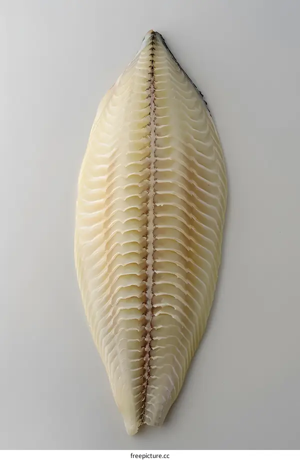 Fish Fillet on White Background