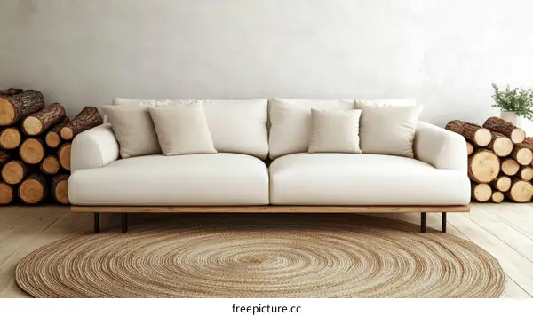 Modern Minimalist Living Room Interior Design