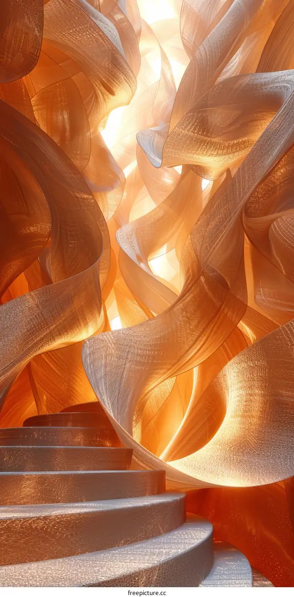 Abstract Architectural Staircase Design