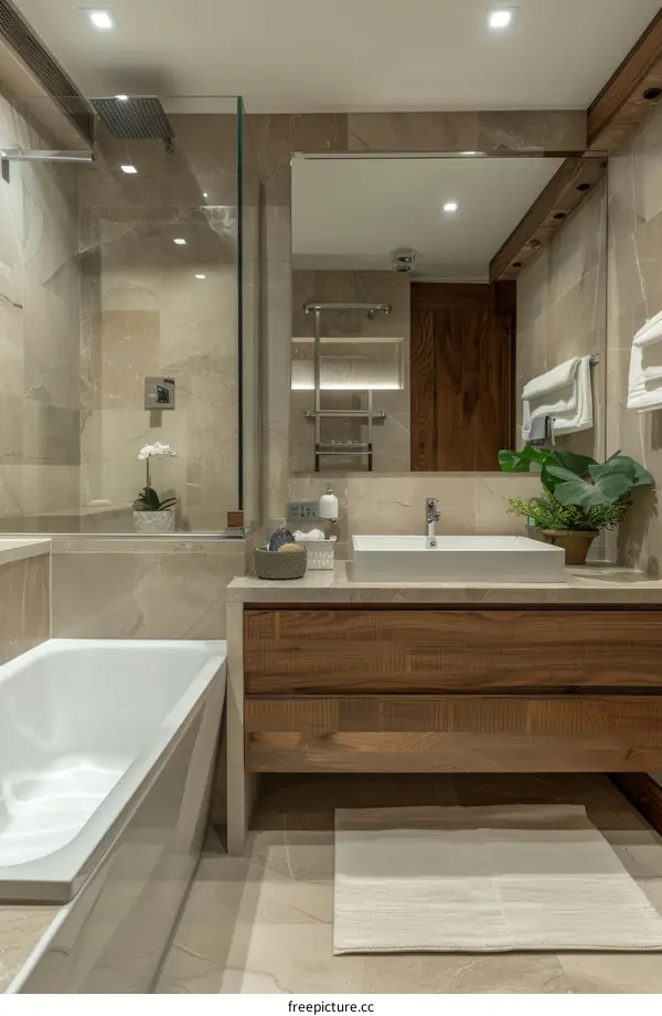 Modern Luxurious Bathroom Interior Design