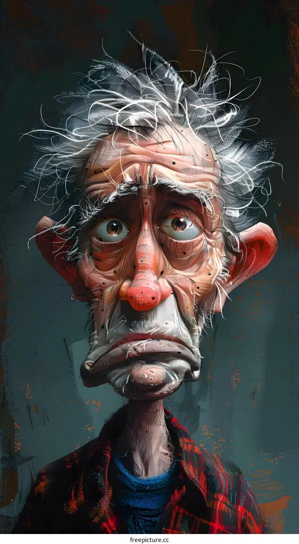 Portrait of an Old Man with a Long White Beard