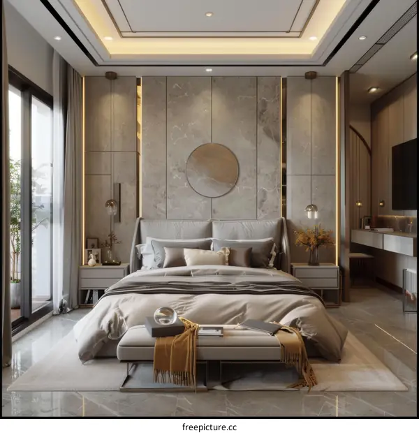 Stylish Bedroom Design with Modern Furniture
