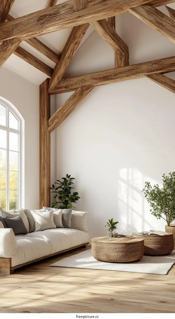 Modern Rustic Living Room Interior Design