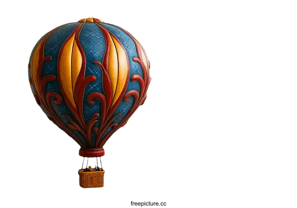 [Transparent Background PNG]Ornate Decorative Hot Air Balloon Illustration