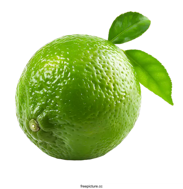 [Transparent Background PNG]Single green lime