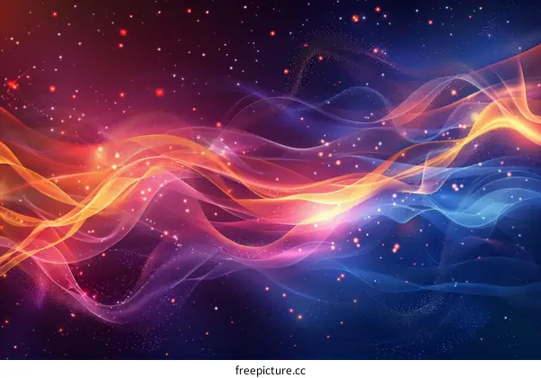 Waves of Light: A Tapestry of Color and Imagination