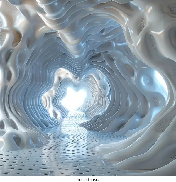 Futuristic Organic Tunnel