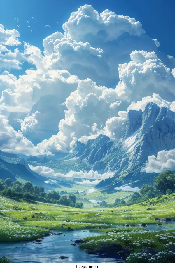 Fantasy Landscape Illustration