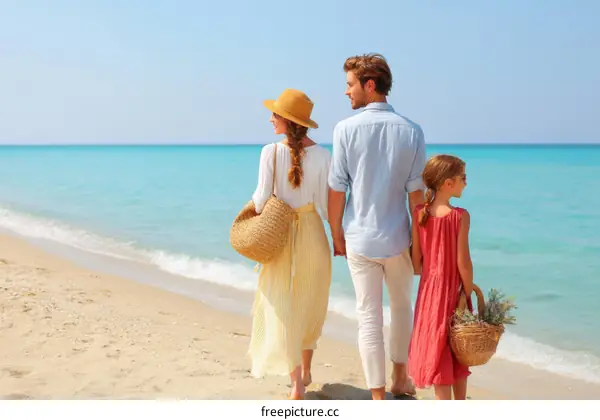 Family Holiday at the Beach Family Vacation