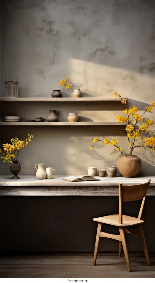 Home Office with Scandinavian Design