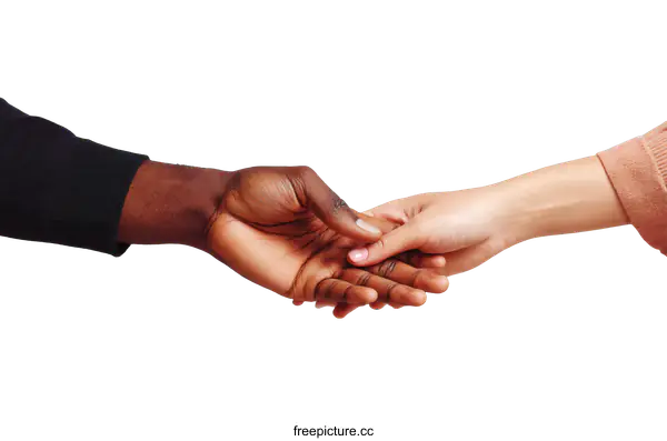 [Transparent Background PNG]Hands of Diversity and Unity