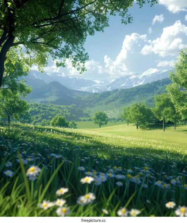 Enchanting Green Fields: A Tapestry of Nature's Beauty